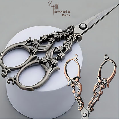 Tulip Garden Vintage Scissors