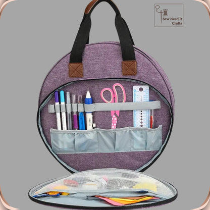 Embroidery & Craft Supplies Organizer Bag