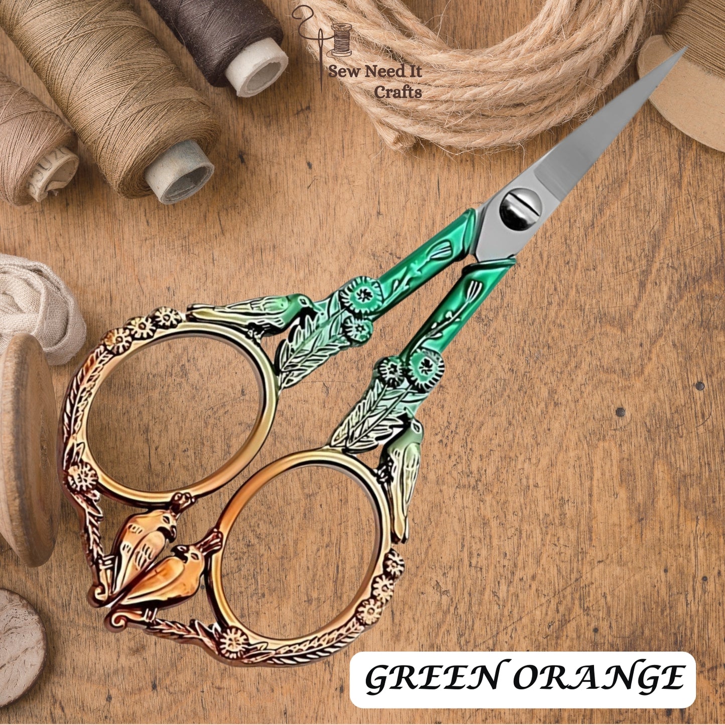 Feathered Friends Embroidery Scissors
