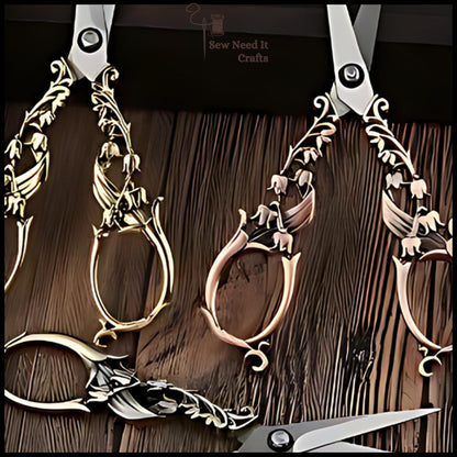 Tulip Garden Vintage Scissors