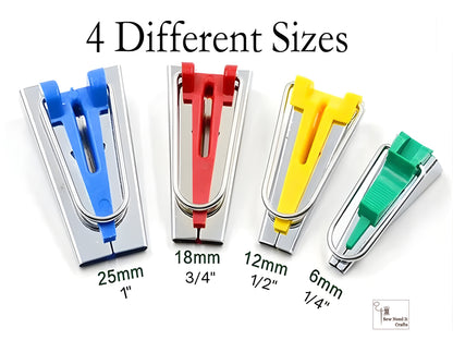 Complete Sewing Bias Tape Maker Kit