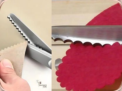 Zigzag, Scallop Professional Pinking Scissors