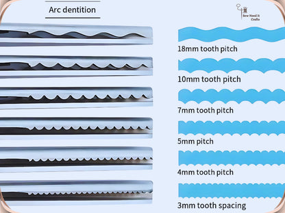 Zigzag, Scallop Professional Pinking Scissors