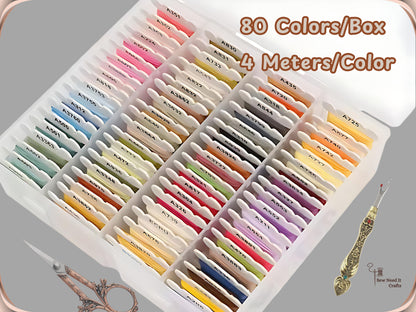 Embroidery Floss Bobbin Organizer Kit
