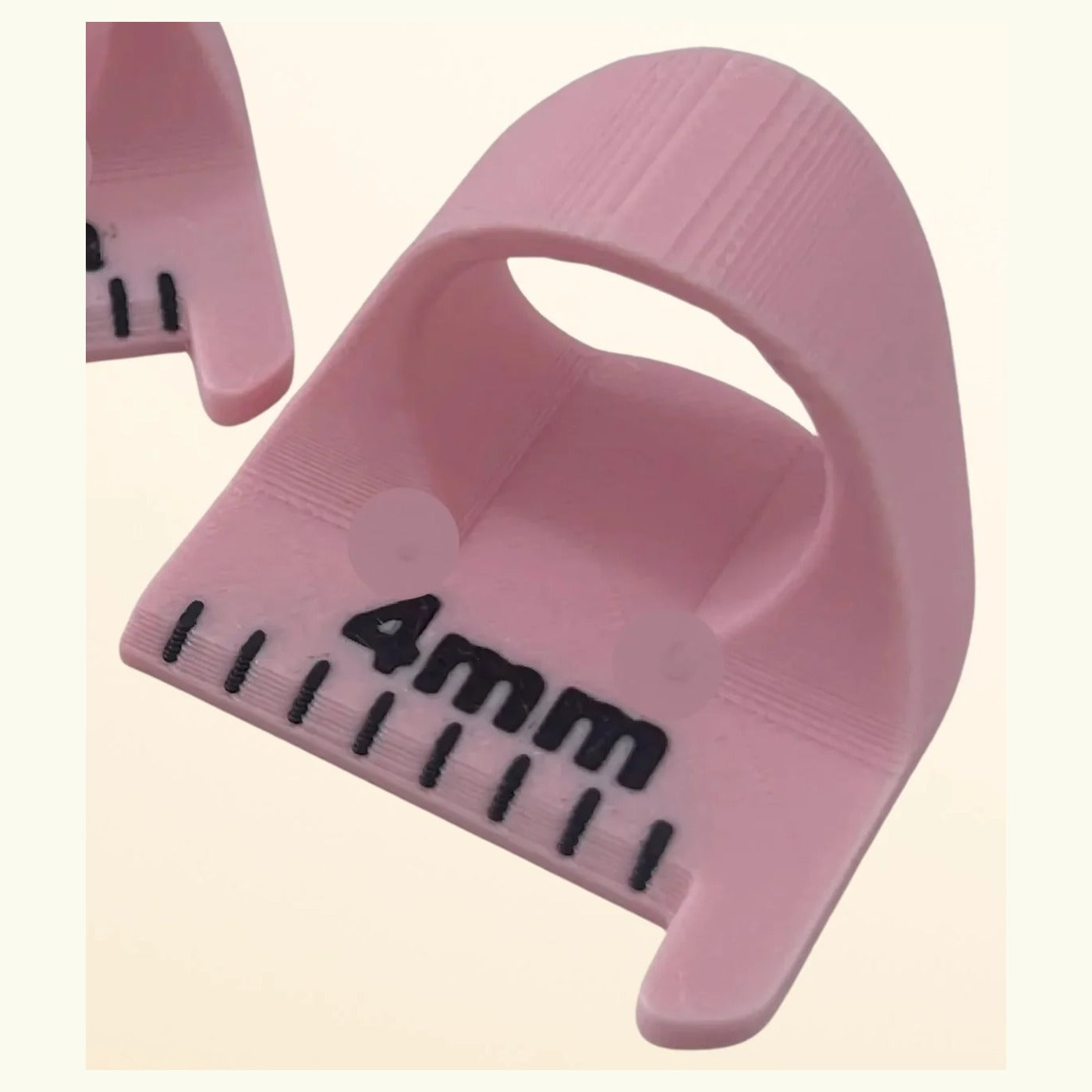 4mm sewing stitch spacing guide in pink