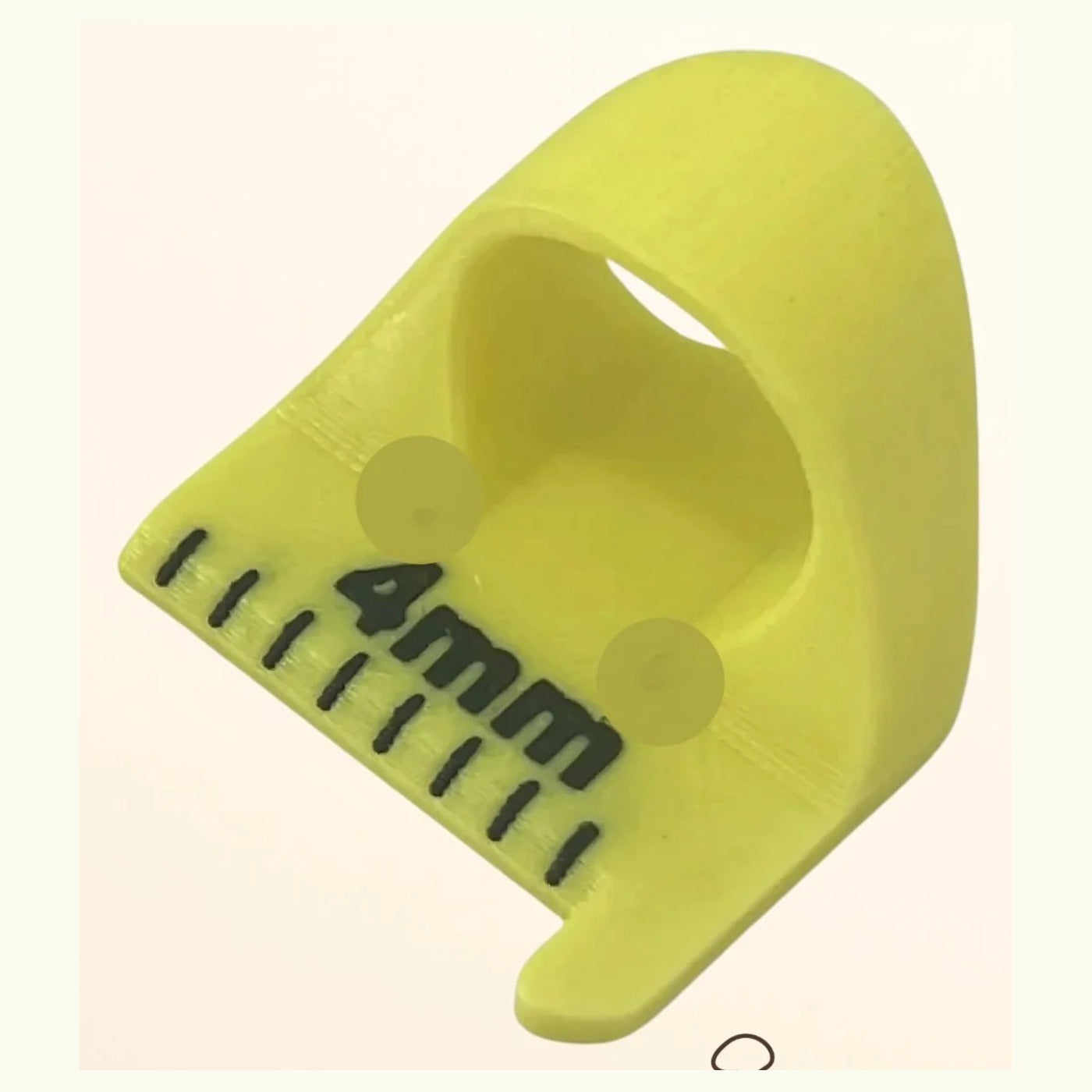 4mm sewing stitch spacing guide in yellow