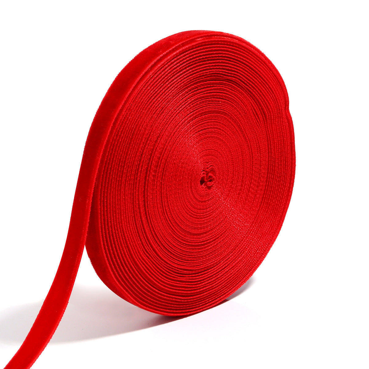 10 Meter 10mm Velvet Ribbons (10.9 Yard, 1cm/0.4"), Single Faced Finished Edge