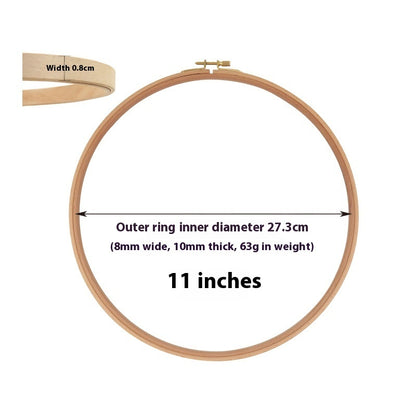 Beechwood Embroidery Hoops