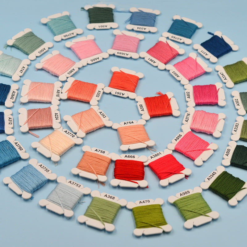 Embroidery Floss Bobbin Organizer Kit