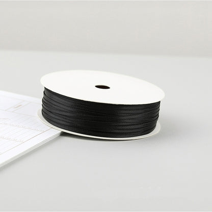 Thin Satin Ribbon 30 Meter 2mm (32 Yards 0.08”) Double Sided