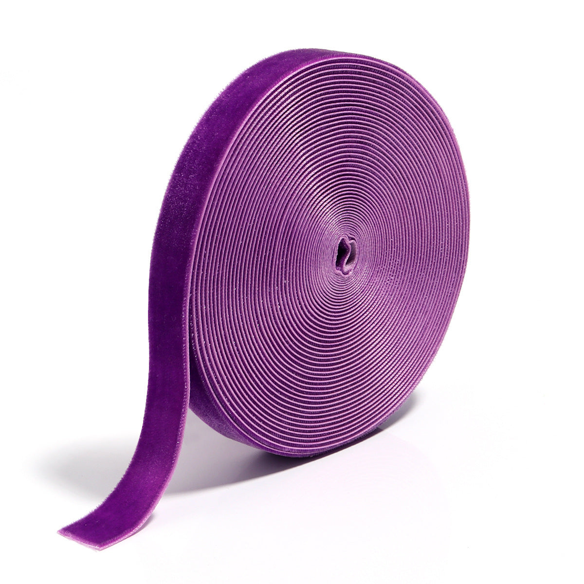 10 Meter 10mm Velvet Ribbons (10.9 Yard, 1cm/0.4"), Single Faced Finished Edge