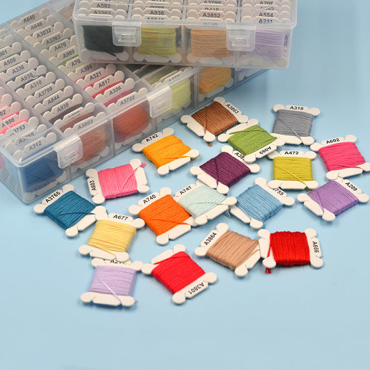 Embroidery Floss Bobbin Organizer Kit