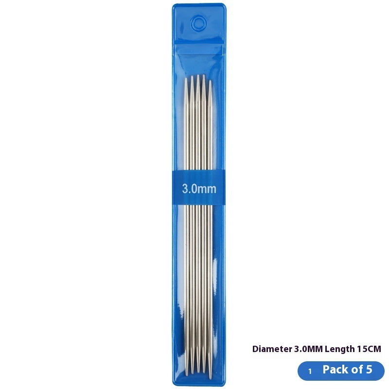 5 Pcs Short Knitting Needles Set 15cm 5.9in