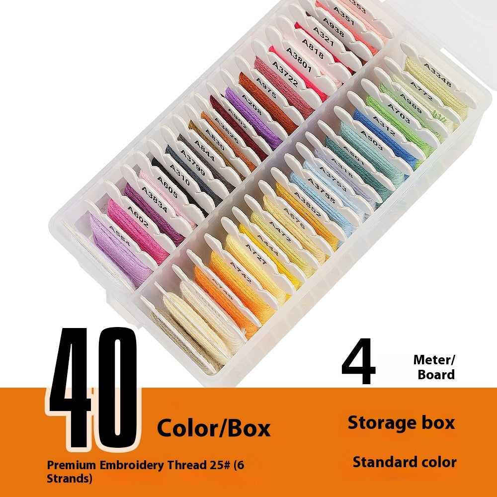 Embroidery Floss Bobbin Organizer Kit