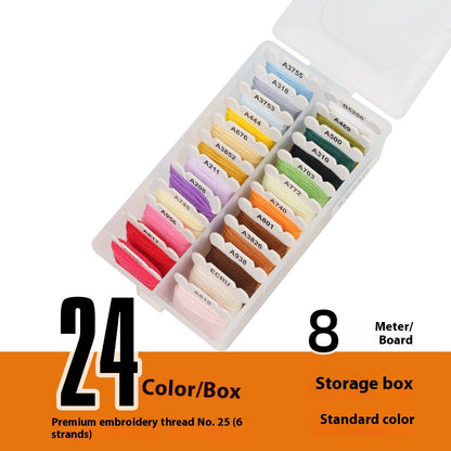 Embroidery Floss Bobbin Organizer Kit