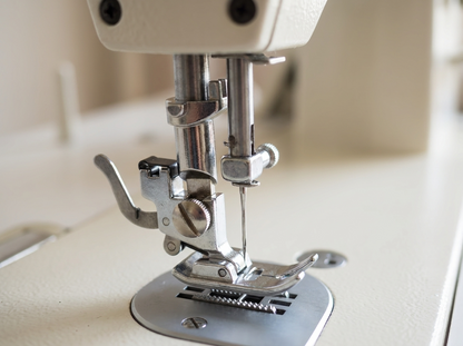 Snap-On Shank installed on vintage Bernina sewing machine