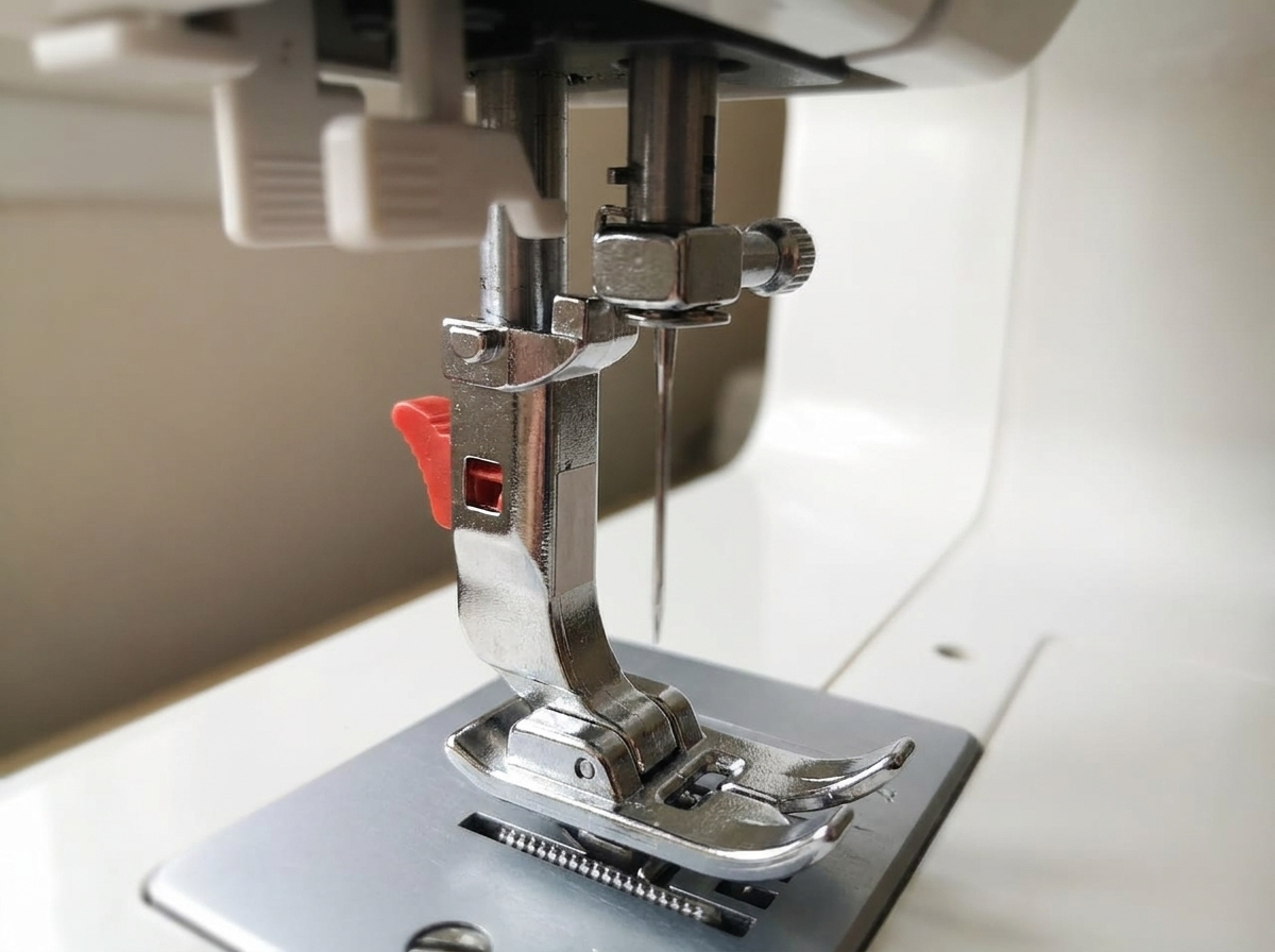 Snap-On Shank installed on modern Bernina sewing machine