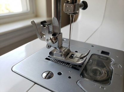Snap-On Adapter installed on Husqvarna Viking sewing machine