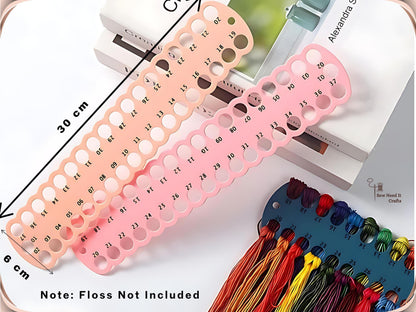 Embroidery Thread Organizer Numbered Boards 01-111, Floss Holder for Embroidery Organization