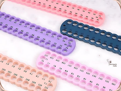 Embroidery Thread Organizer Numbered Boards 01-111, Floss Holder for Embroidery Organization