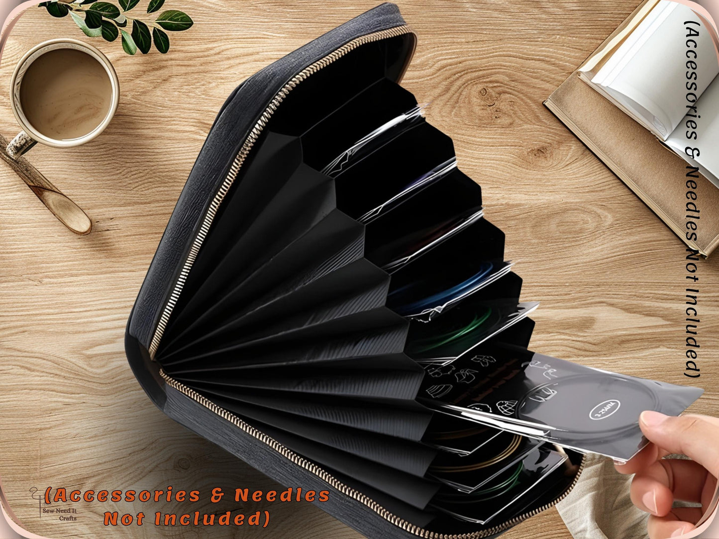 Circular Knitting Needle Case, Circular Knitting Needle Storage Organizer