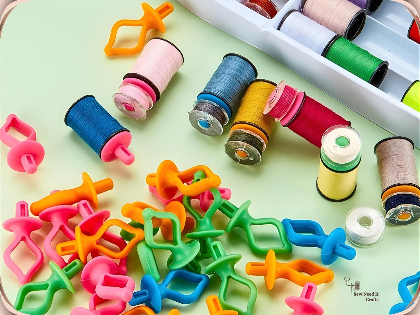 5/10/20 Pcs Thread Organizers, Thread Holders, Bobbin Holders, Spool Huggers