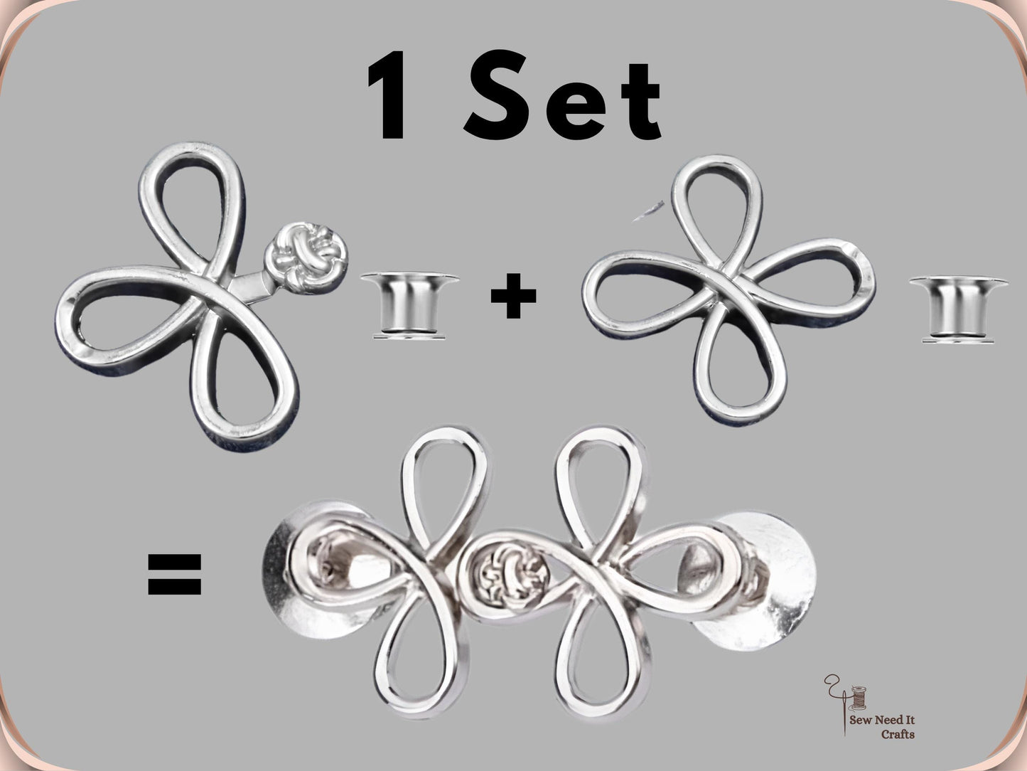 No Sew Waist Adjusters for Pants, Jeans Waist Tightener, Clover Flower Design
