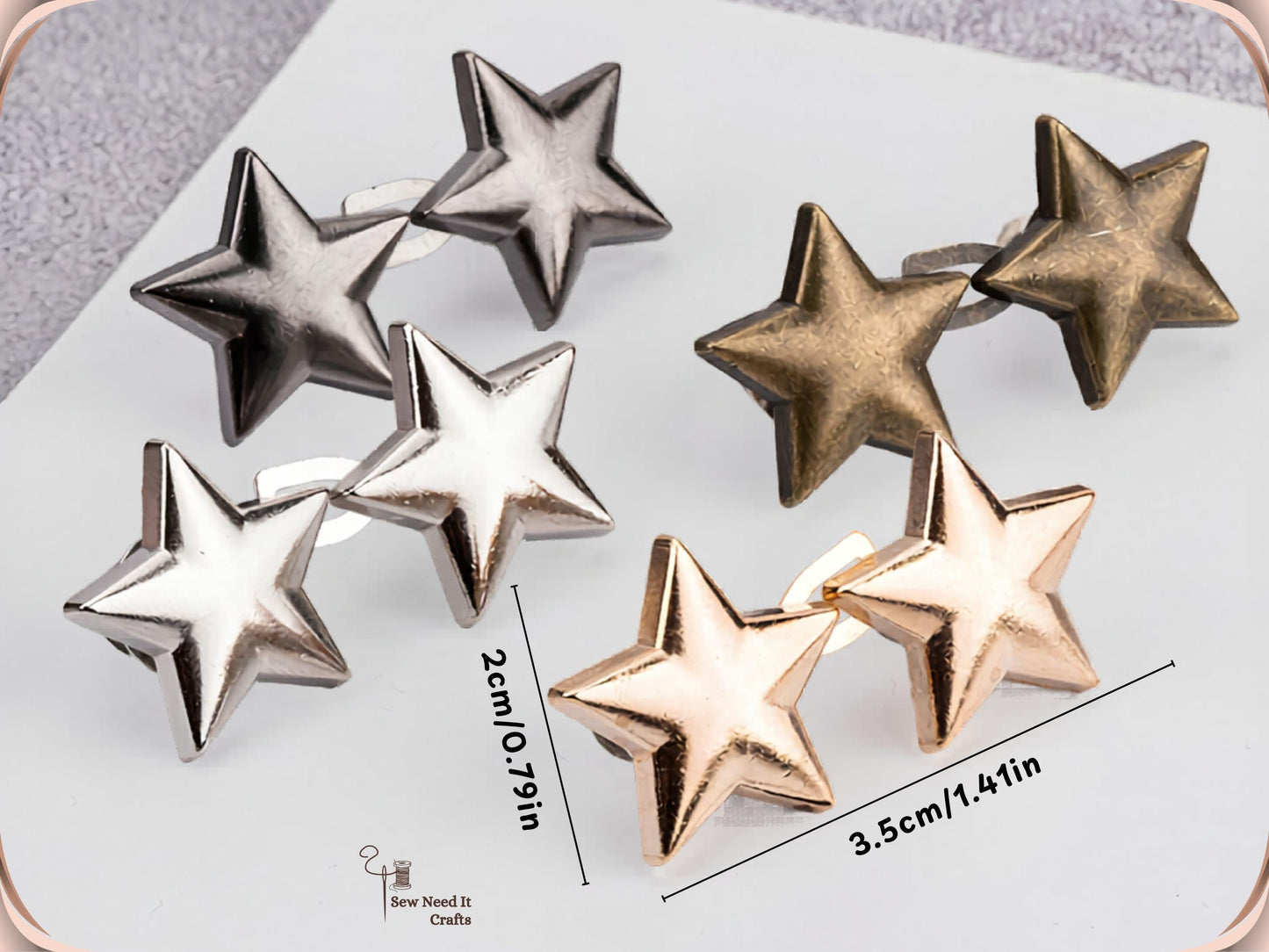 No Sew Waist Adjusters for Pants, Jeans Waist Tightener, Star Shape Design