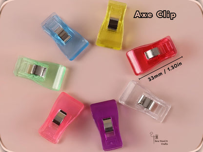 10-100 Pcs Multi-Style Sewing Clips for Sewing, Quilting & Binding Fabric Clips