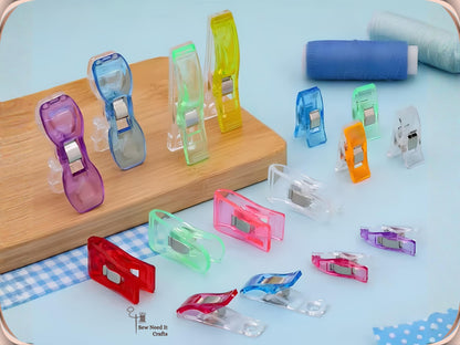 10-100 Pcs Multi-Style Sewing Clips for Sewing, Quilting & Binding Fabric Clips