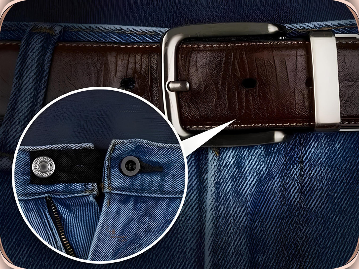 No Sew Pants Waist Extenders, Waistband Extender, Belt Extender, Waistband Adjuster, Button Extender For Jeans, Maternity Jeans Extender