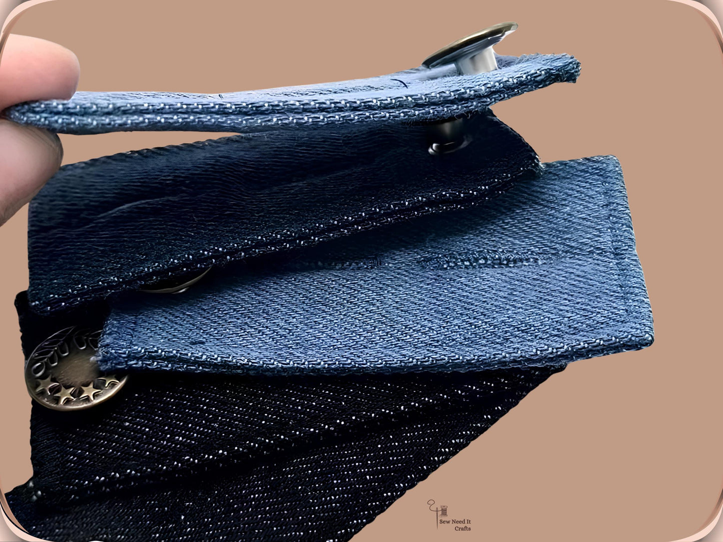 No Sew Pants Waist Extenders, Waistband Extender, Belt Extender, Waistband Adjuster, Button Extender For Jeans, Maternity Jeans Extender