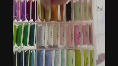 Embroidery Floss Bobbin Organizer Kit