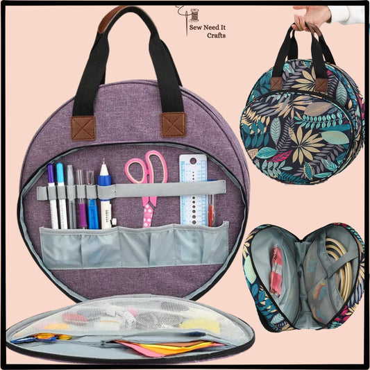 Embroidery & Craft Supplies Organizer Bag