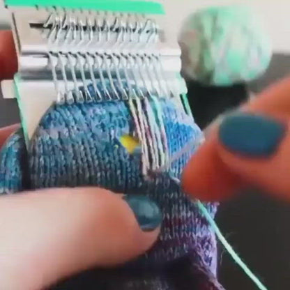 Darning Mini Loom Machine Complete Sewing Repair And Designing Kit
