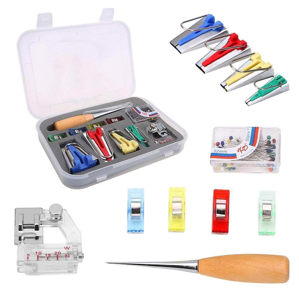 Complete Sewing Bias Tape Maker Kit