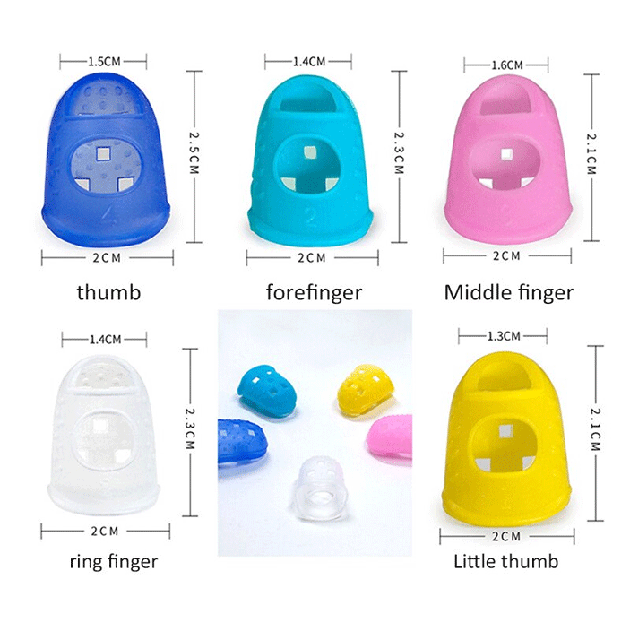 Fingerhut -Finger -Beschützer nähen